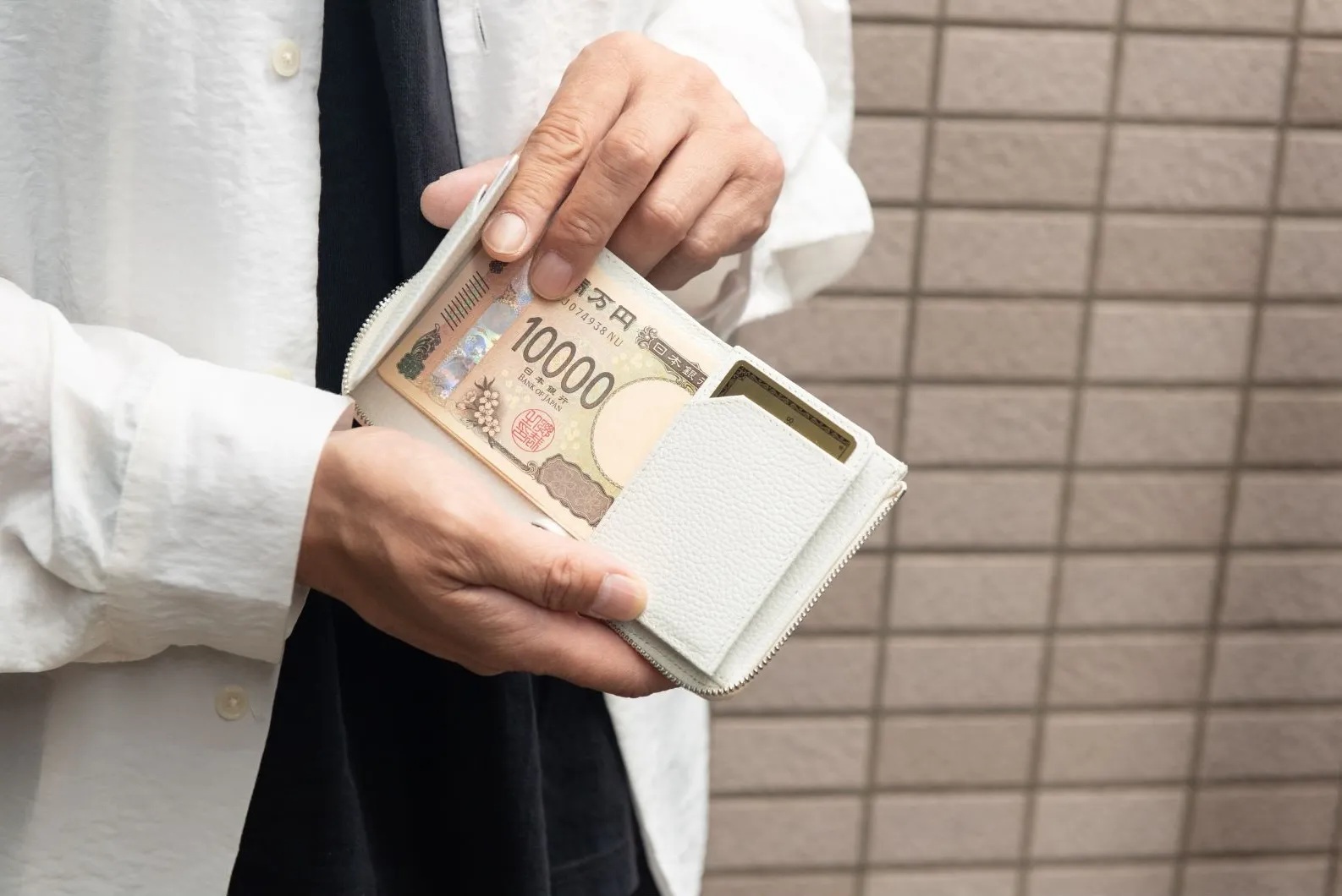 ナイルクロコ コンパクトウォレット お札入れ