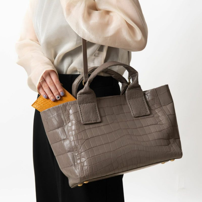 最高級 MADE IN ITALYクロコバッグ | かむろぎ